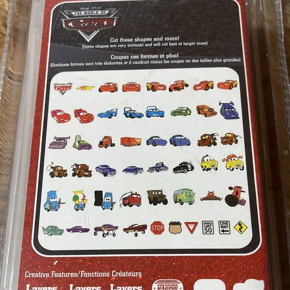 Cricut NEW Sealed‎ Disney Pixar Lightening McQueen Cut Outs Cars See Description